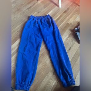 Royal blue brandy Melville sweatpants